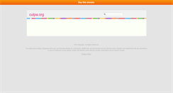Desktop Screenshot of culpa.org